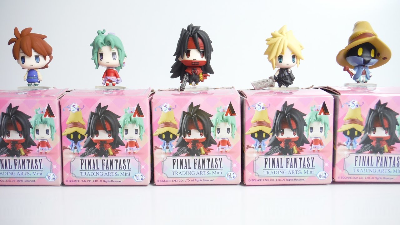 FINAL FANTASY TRADING ARTS Mini VOL.2 全5種 『1BOX 開封