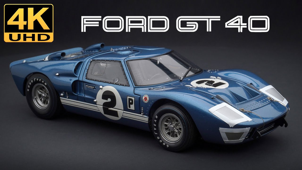 エグゾト EXOTO 1/18 FORD GT-40 極美品 EXOTO EXO18058 Scale 1/18