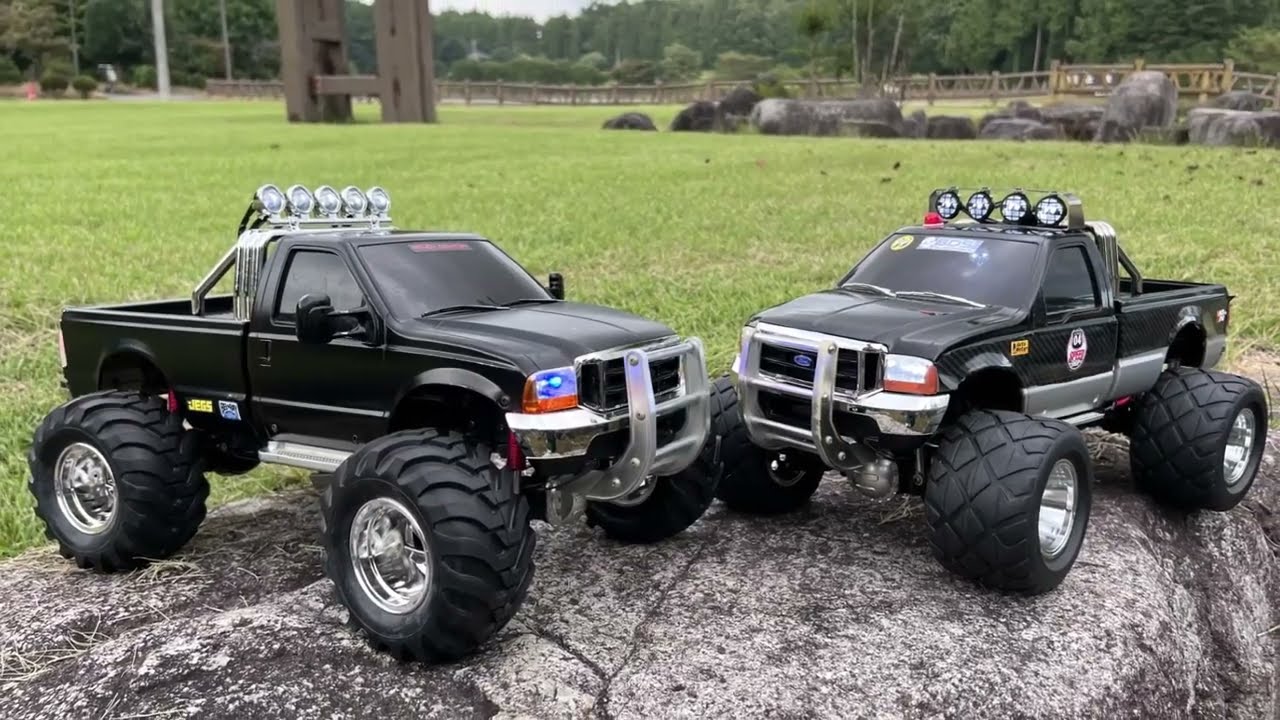 1/10RC フォードF-350 ハイリフト タミヤ 1/ 10電動RC フォード F350