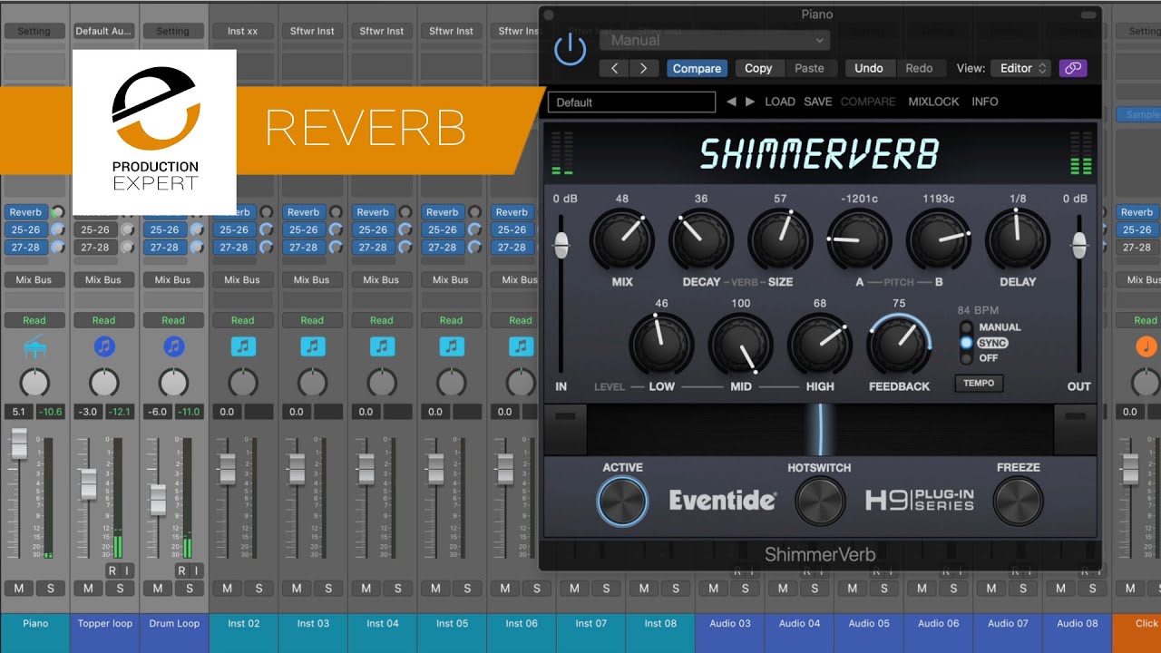 Eventide ShimmerVerb - Complex Rich Lustrous Lingering Tails Like