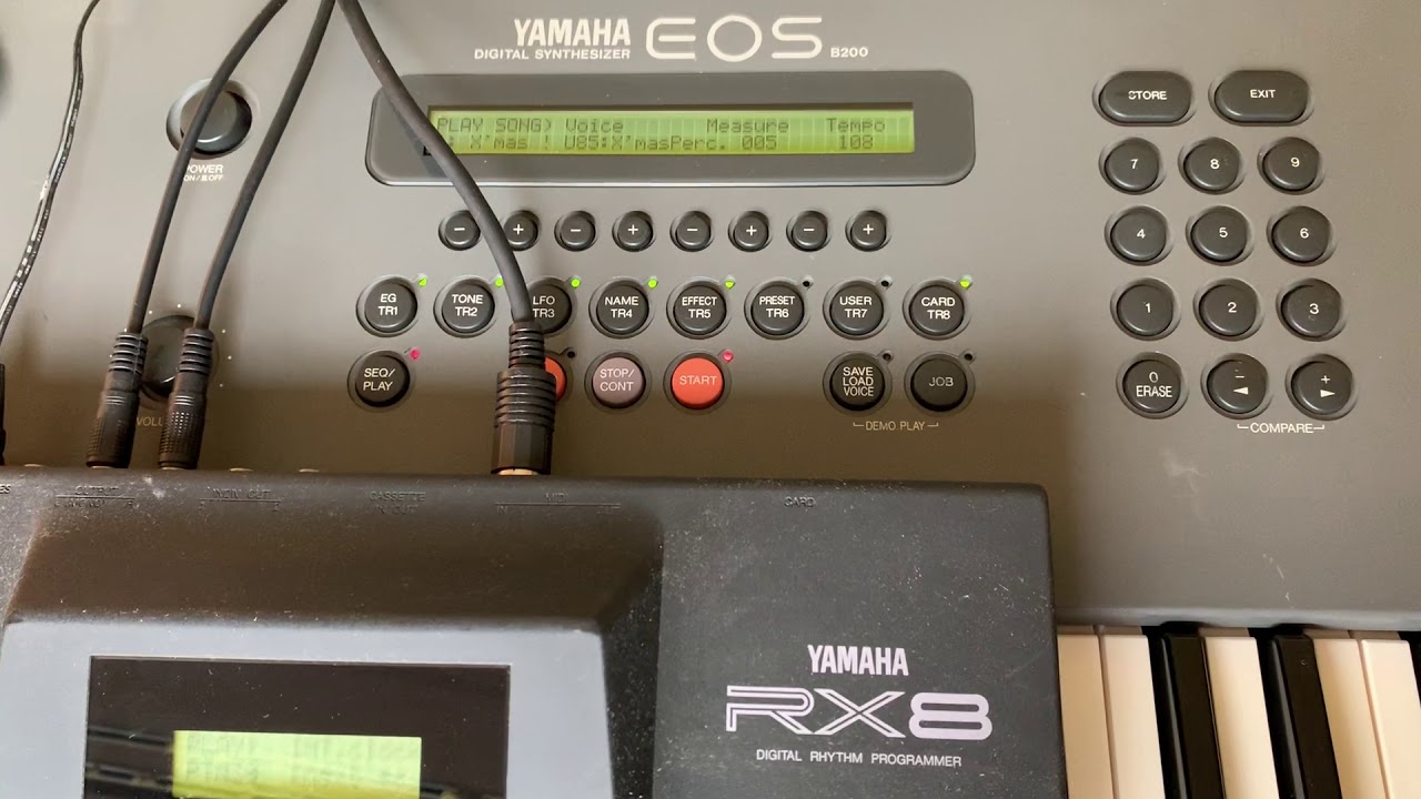 レア YAMAHA EOS B200 RCD3000 小室哲哉 YAMAHA EOS B200 DEMO SONG