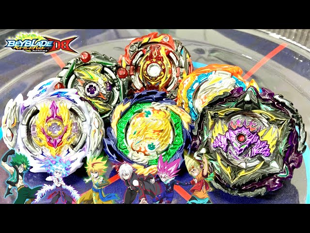 ベイブレードバースト 歴代ファブニル シューター付き シール付き 説明