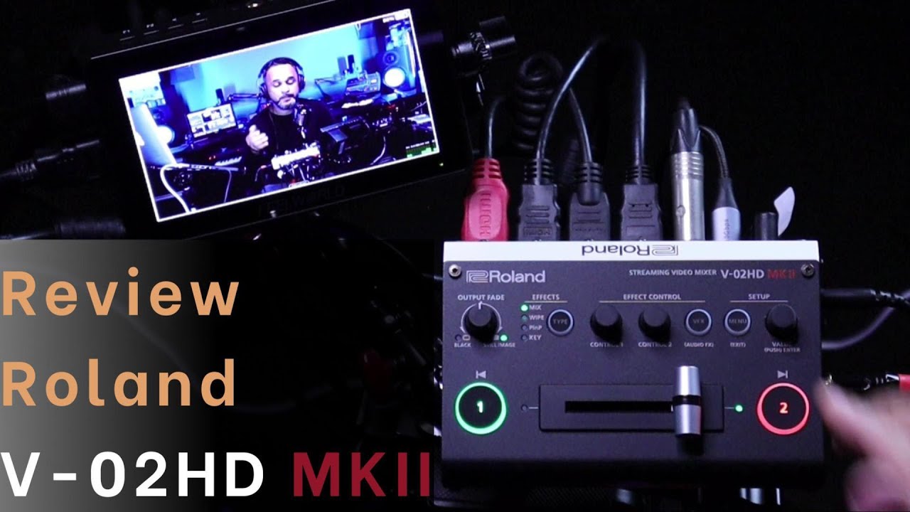 Review - Roland V-02HD MKII - Switcher de Vídeo Para Igrejas e