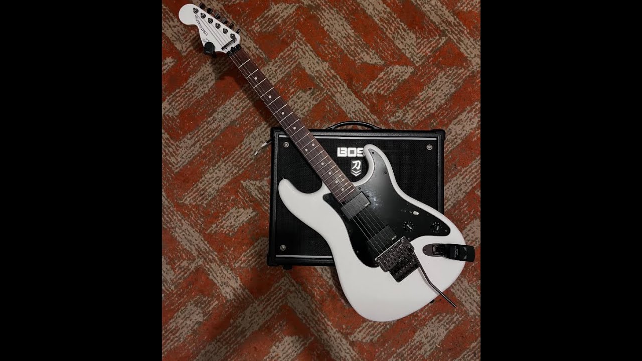 Squier Stratocaster フロイドローズ Squier Contemporary