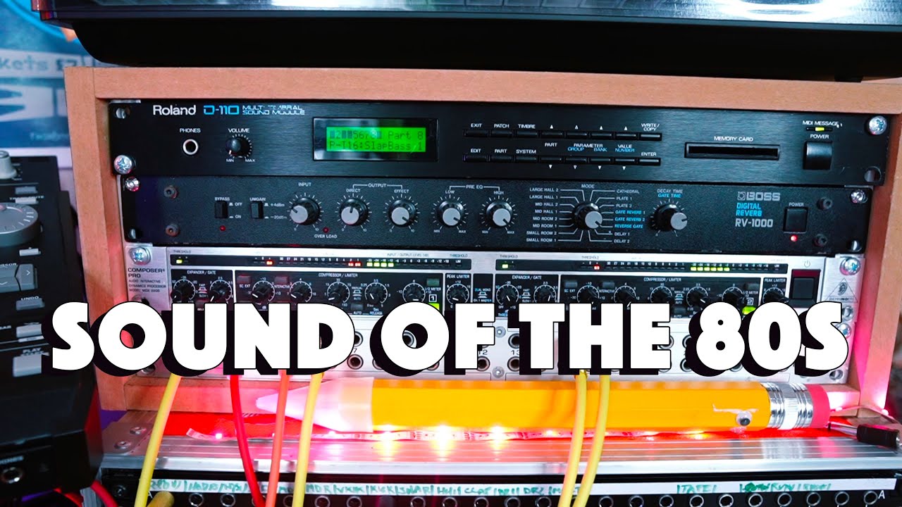 Roland D-110 and PG-10 - YouTube