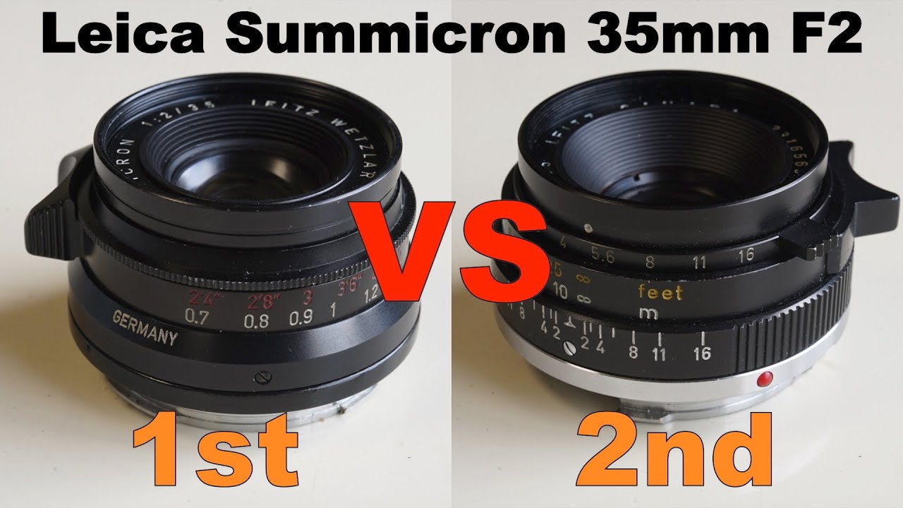 ライカ ズミクロン 35mm F2 (2nd 6枚玉 ツノ無し)