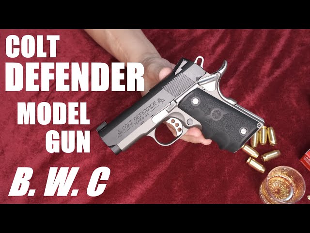 COLT DEFENDER モデルガン / B.W.C - YouTube