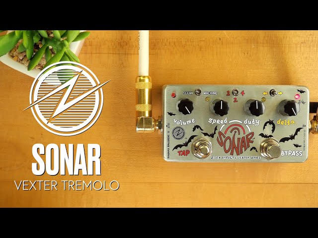 ZVEX Effects Sonar Vexter Tremolo - YouTube