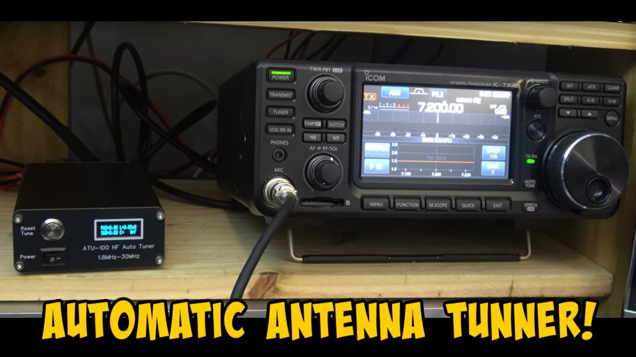 アクセサリー ATU-100 HF Auto Tuner 1.8MHz-30MHz ATU-100 Automatic