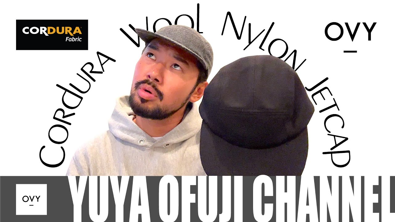 OVY New Release] A jet cap made of Cordura wool nylon material is