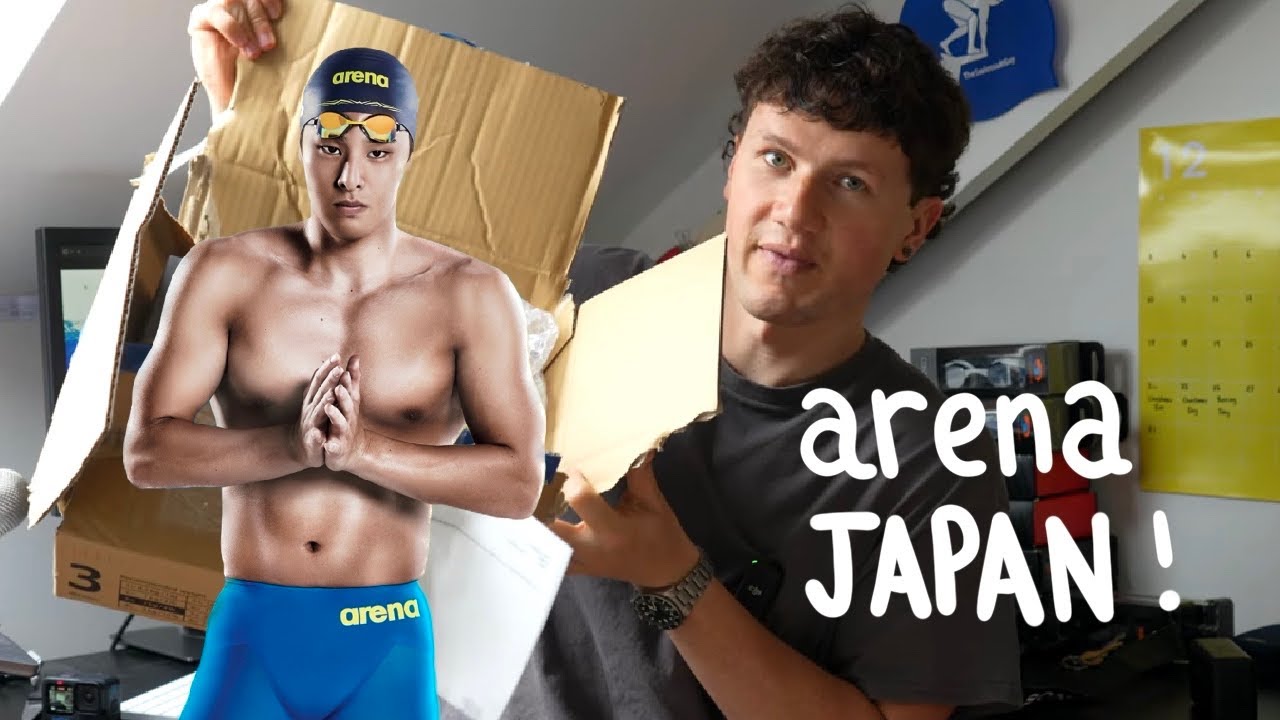arena Japan Aquaforce X Unboxing - YouTube