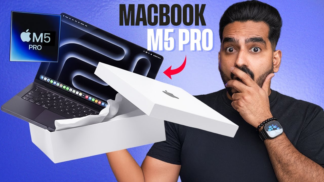 M5 Macbook Pro Unboxing & Review - YouTube