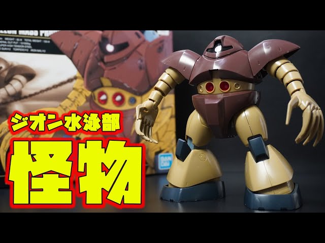 The ace of the Zeon swimming club! A high-spec amphibious MS