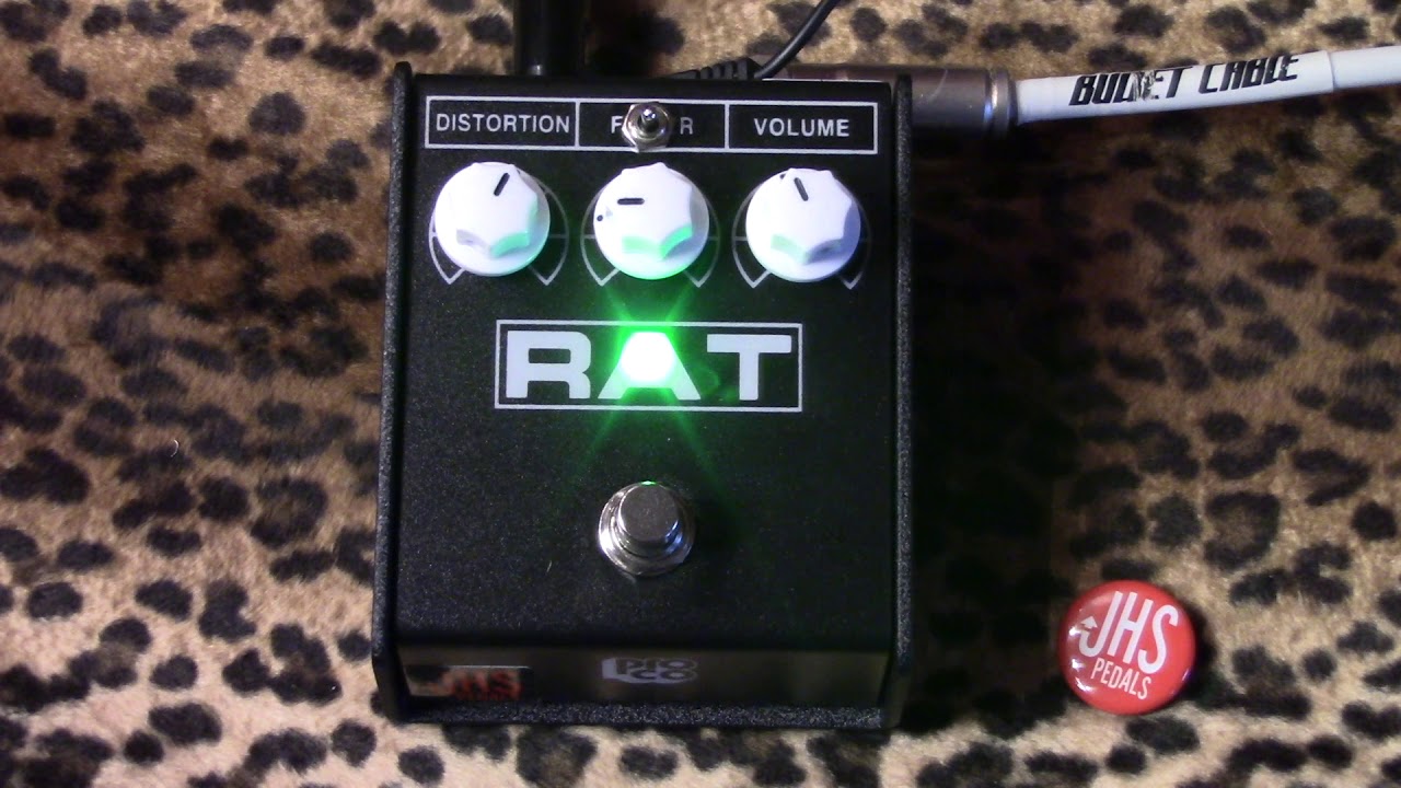 JHS ProCo RAT2 Rat Pack Mod demo with Les Paul & Princeton Reverb