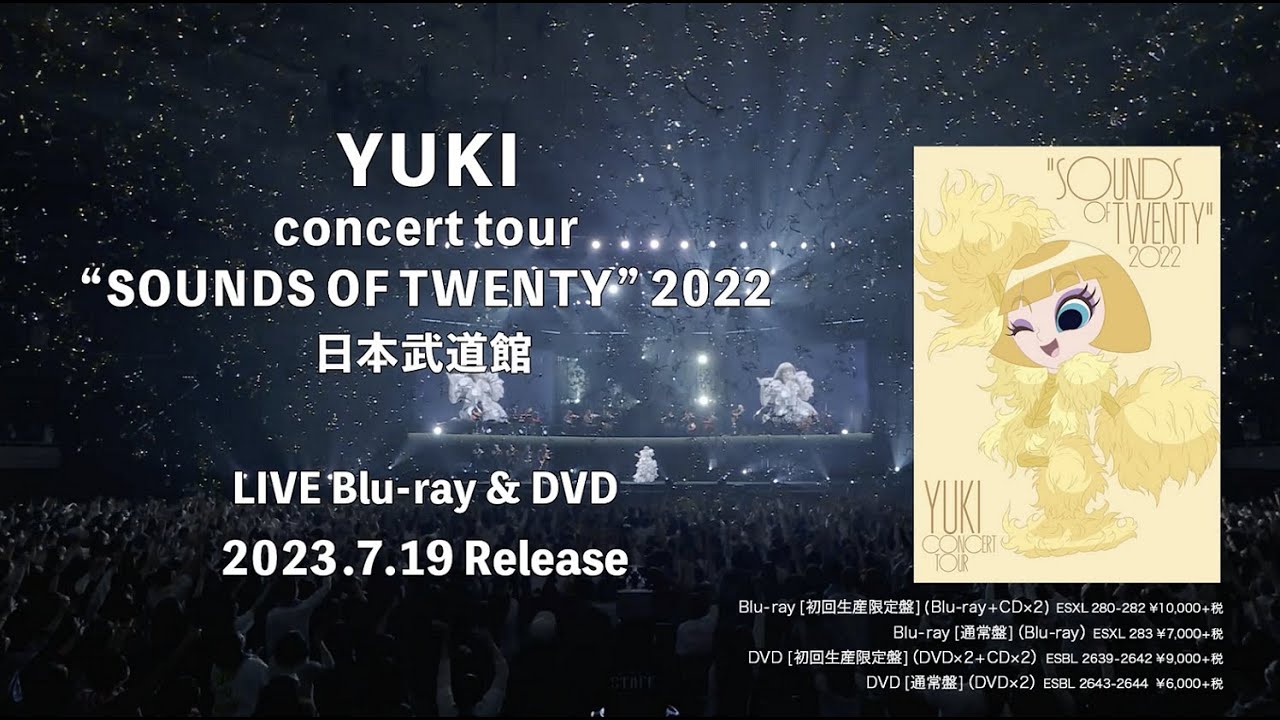 YUKI concert tour “SOUNDS OF TWENTY” 2022 Nippon Budokan Teaser