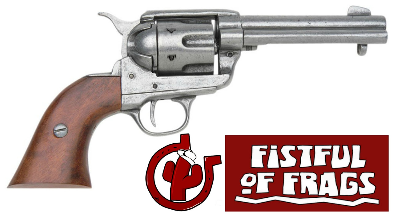 Colt 45 Peacemaker Replica Review - YouTube