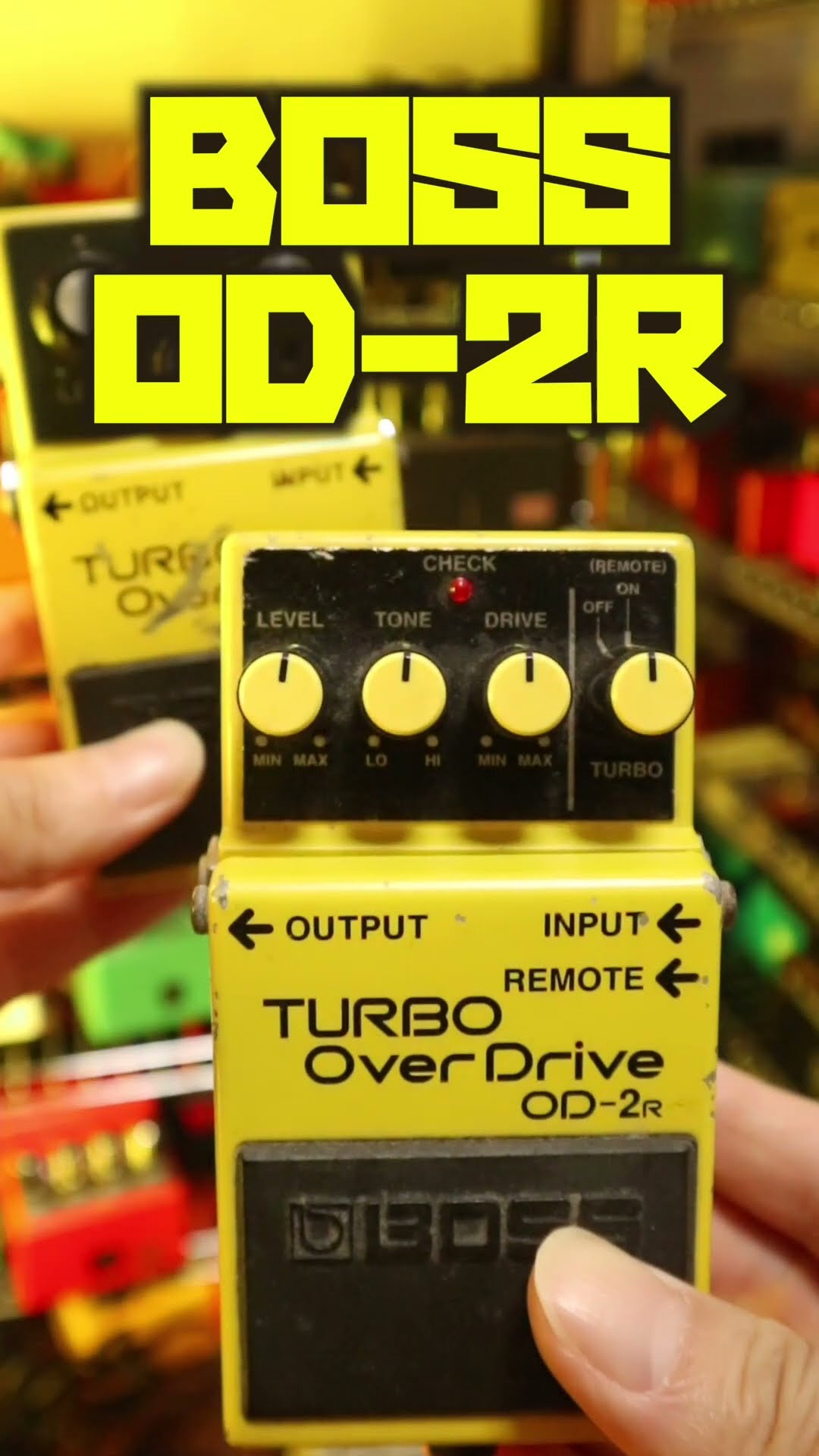 ギター RE-J Project BOSS OD-2r mod ギター BOSS OD-2R re-j mod ギター