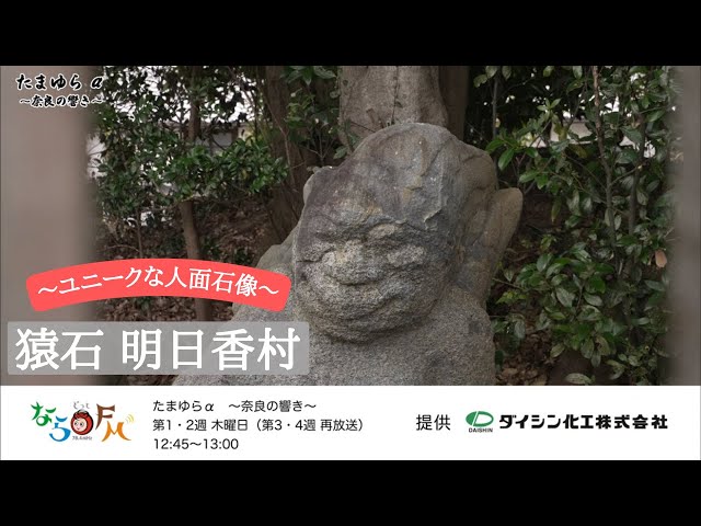 ユニークな人面石像～猿石 明日香村 - YouTube