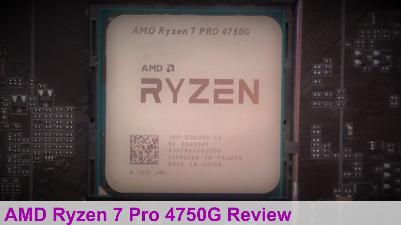 AMD Ryzen 7 Pro 4750G Review: Never Released at Retail, Benchmarks