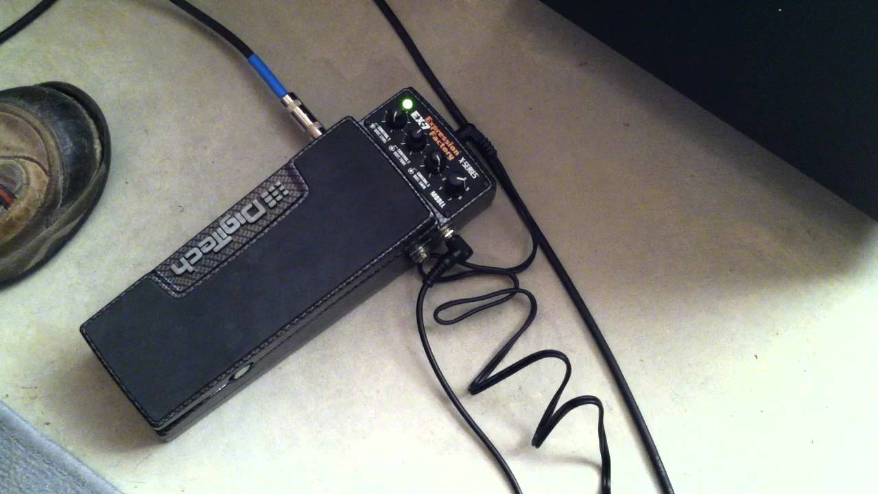 Digitech EX-7 Expression Factory Demo - YouTube