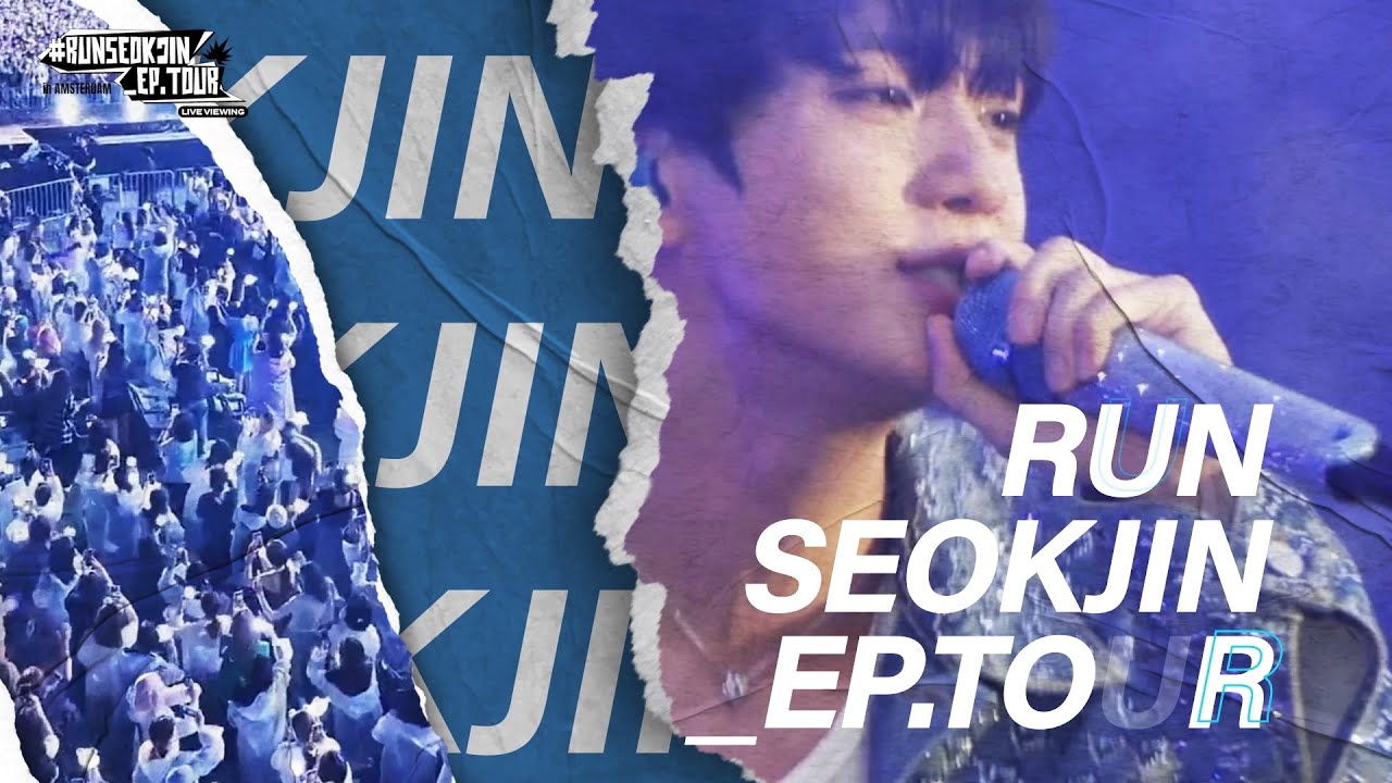 アイドル BTS JIN RUNSEOKJIN_EP.TOUR in Amsterdam 진 (Jin