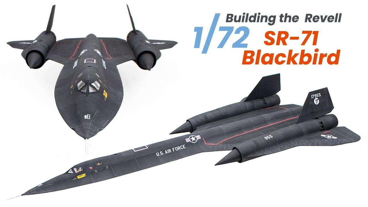 Revell 1/72 SR-71 Blackbird [Full Build Review] - YouTube