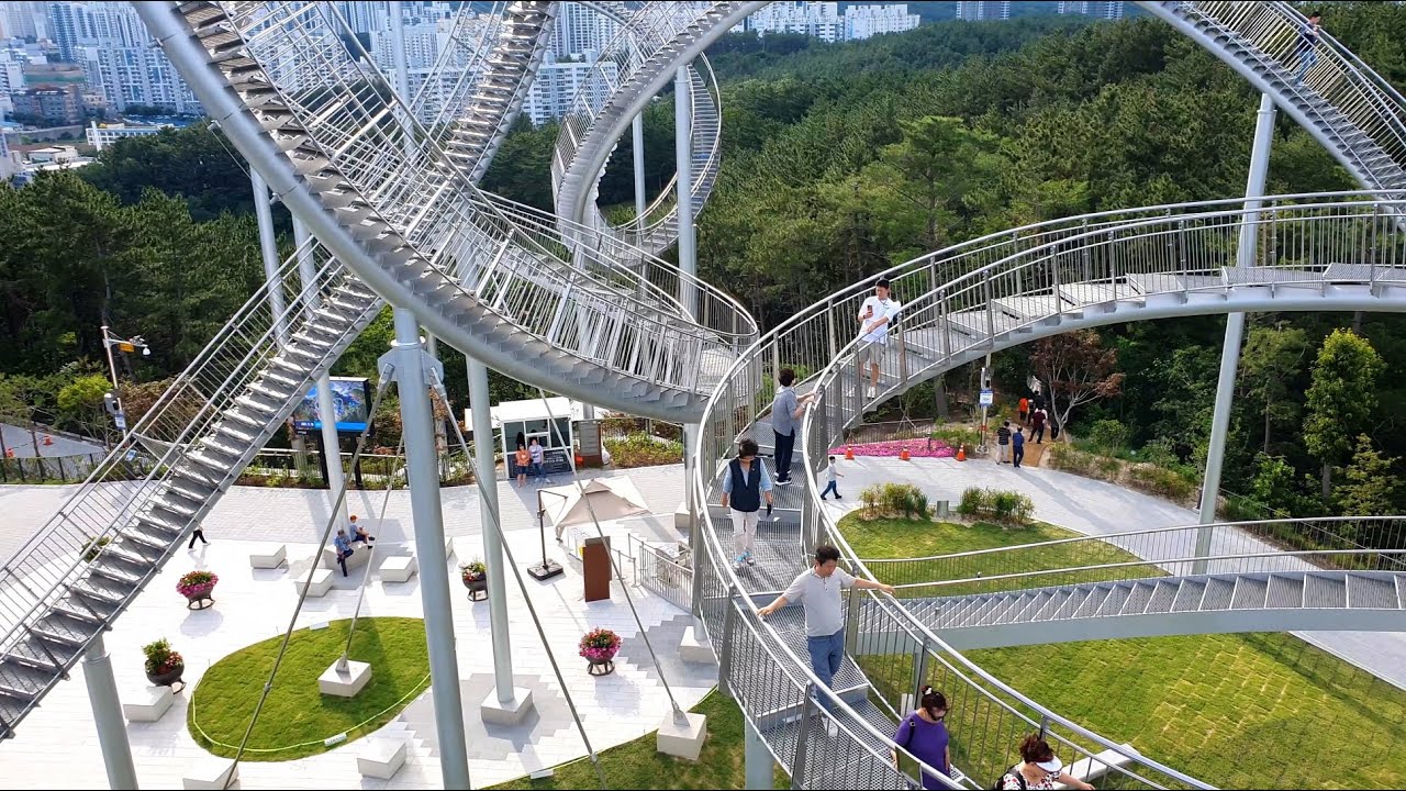City Tour】 Pohang - Space Walk | Walkable Roller Coaster In Korea