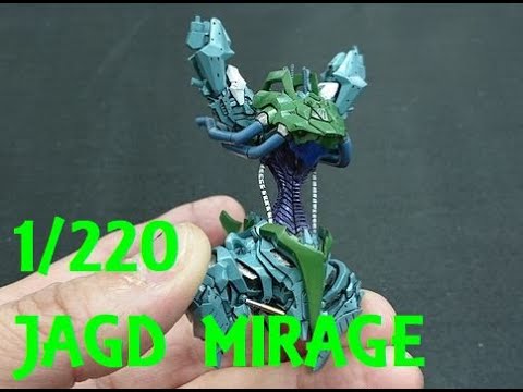 FSS 1/220 ヤクトミラージュ 胴体 組み立て動画 1/220 JAGDMIRAGE