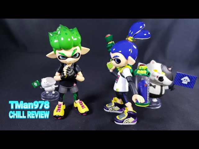 Figma Splatoon Inkling Boy DX Edition 462-DX CHILL REVIEW - YouTube