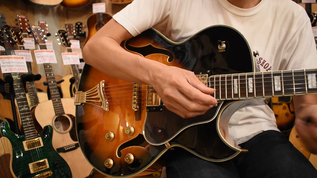 Greg Bennett JZ-2 フルアコ L-5タイプ サンバースト Greg Bennett JZ