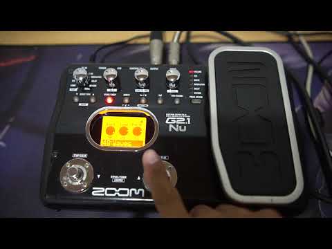 Zoom G2.1NU Guitar Processor Sound Patches Demo - YouTube