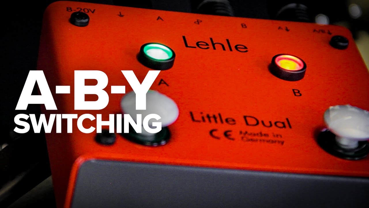 Strings Direct TV | Lehle Little Dual ABY Switcher Pedal - YouTube