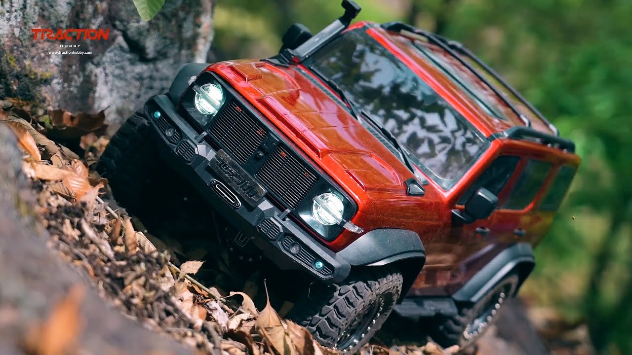 Rc Crawler Traction Hobby 1/8 Tank 300 Off-Road 4x4 Rc Car ‪@e3s