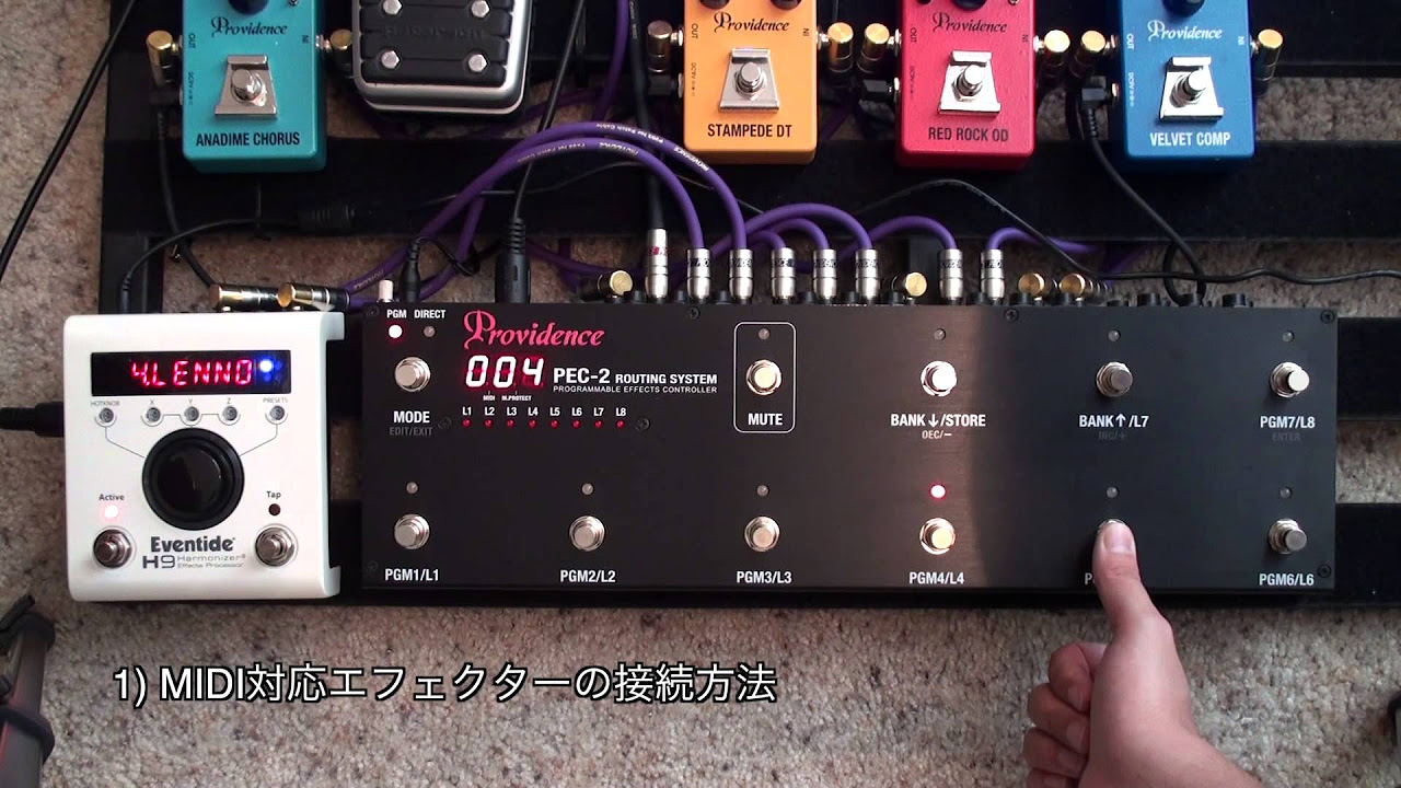 PROVIDENCE Pec-2 PULSE ボード ケーブル14本付 Providence PEC-2