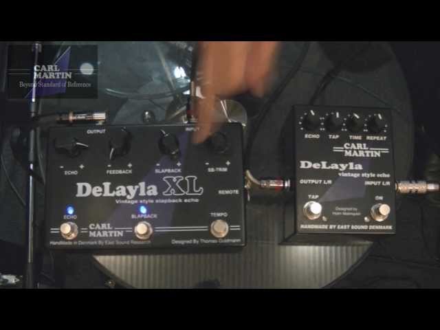 ギター CARL MARTIN Delayla Carl Martin DeLayla pedal demo - YouTube