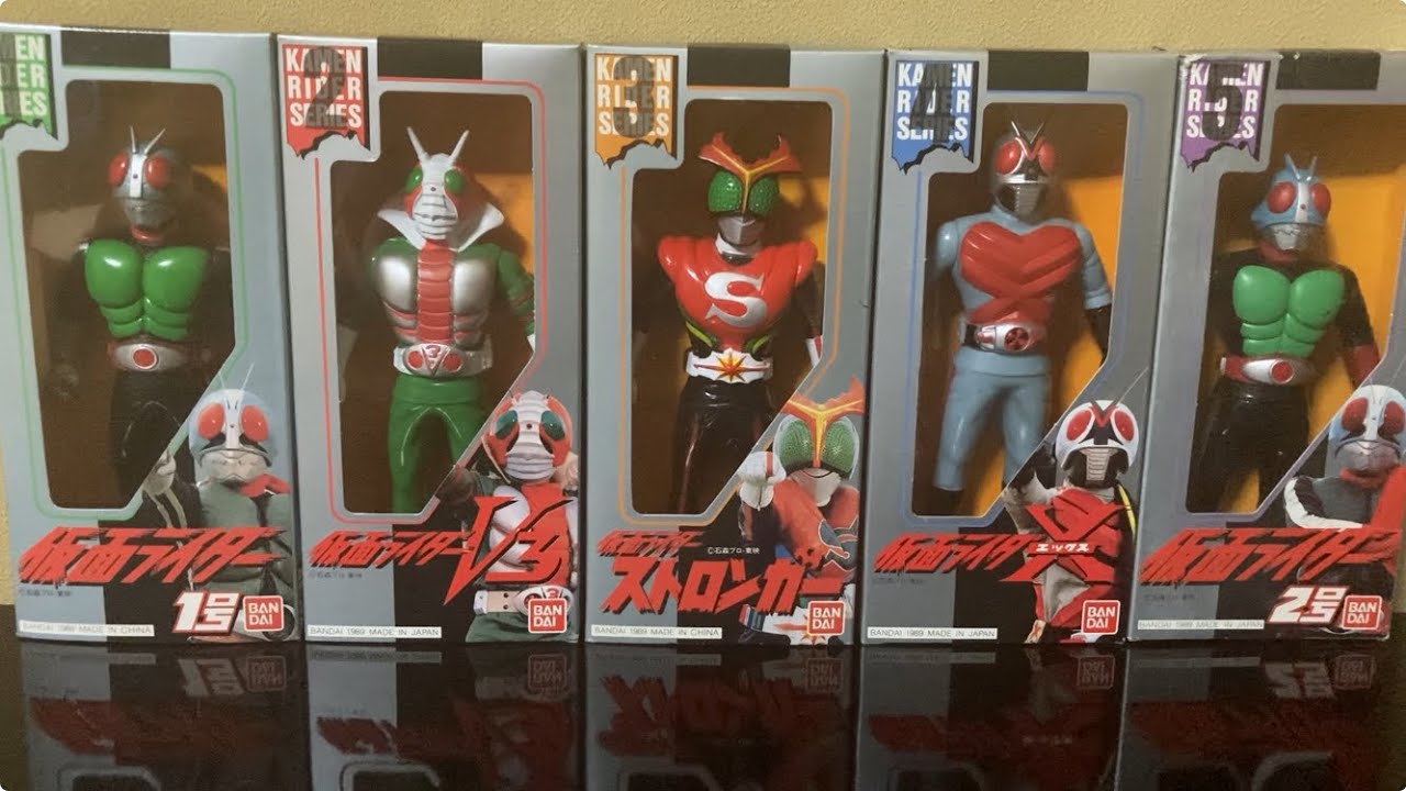 仮面ライダーZX(ゼクロス)のソフビを比較！ライダーヒーローシリーズ