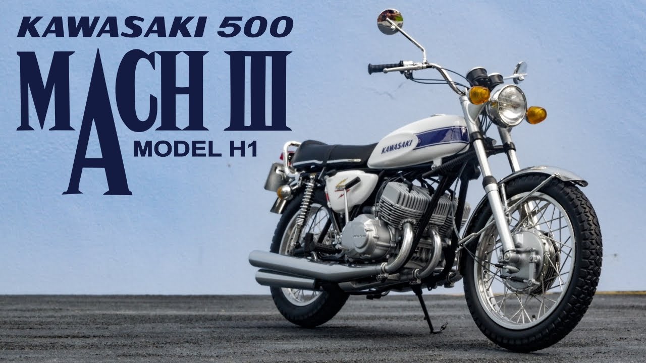 Kawasaki 500SS MACH III H1 [Hasegawa 1/12 Scale] Plastic Model Kit