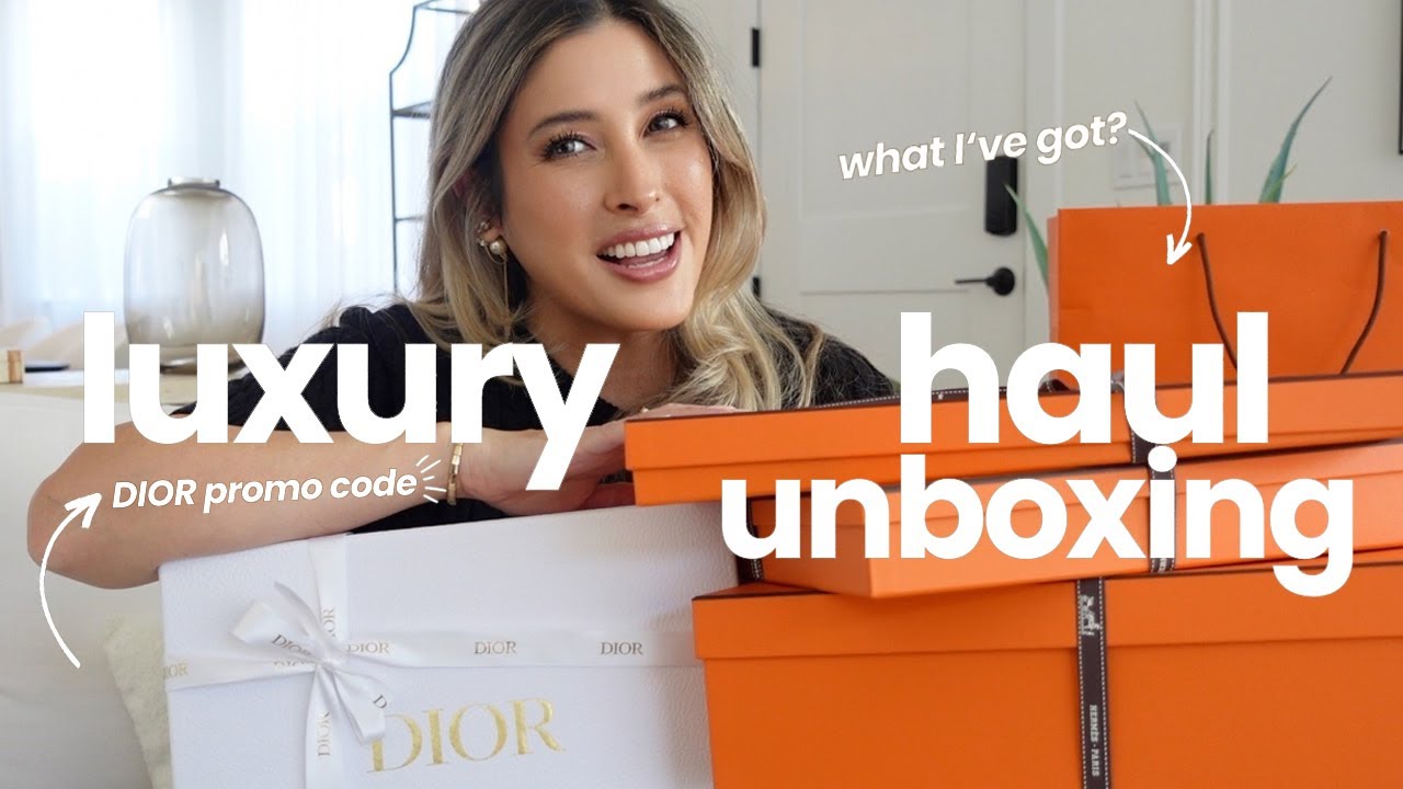 NEW LUXURY HAUL UNBOXING: What I Got at HERMES, NEW DIOR BALL OF