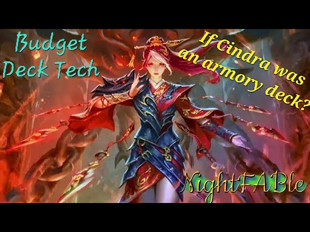 Cindra, Dracai of Retribution | Deck Tech Armory Price - YouTube