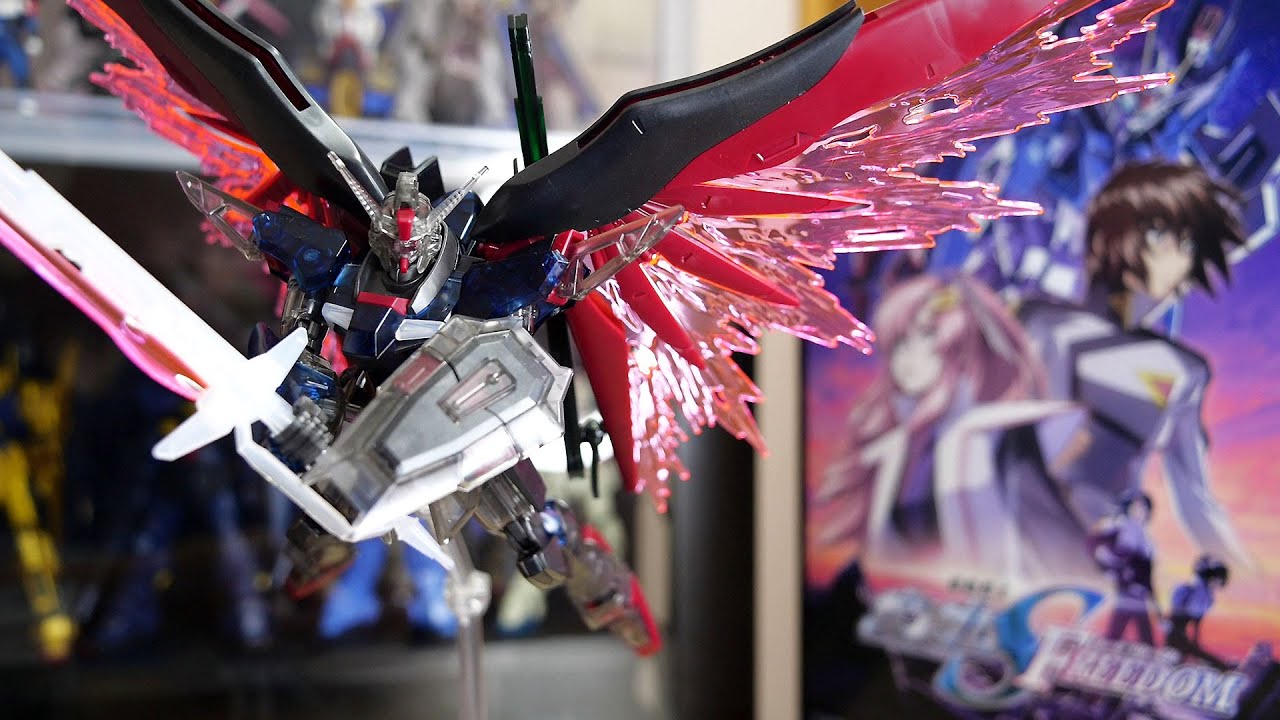 HGライジングフリーダムガンダム&デスティニーガンダムSpecII クリア