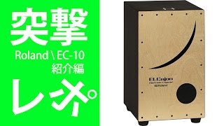 突撃レポ】Roland 電子カホン EC-10 【紹介編】 - YouTube