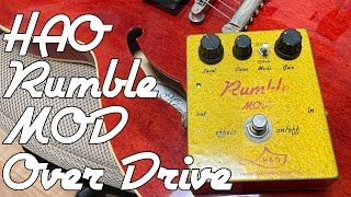 Hao Rumble MOD demo with ES-335 - YouTube