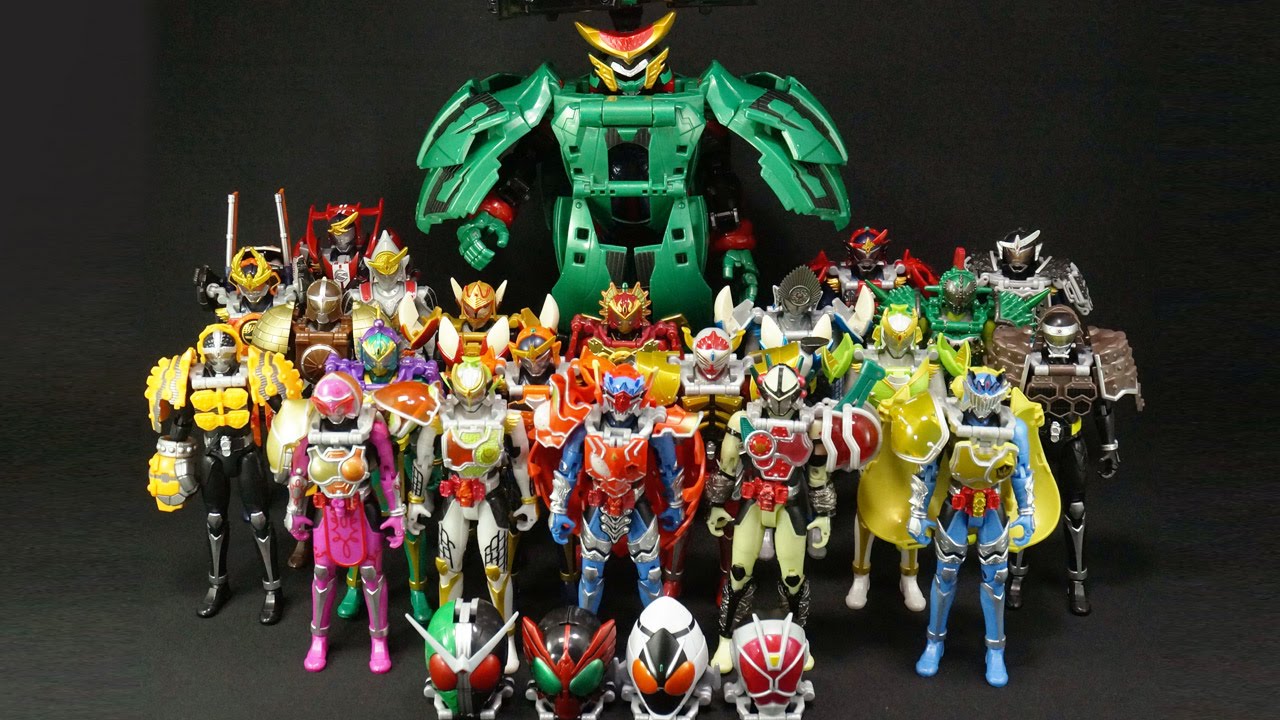 仮面ライダーガイム アームズチェンジ フィギュア 7体他セット S.H.