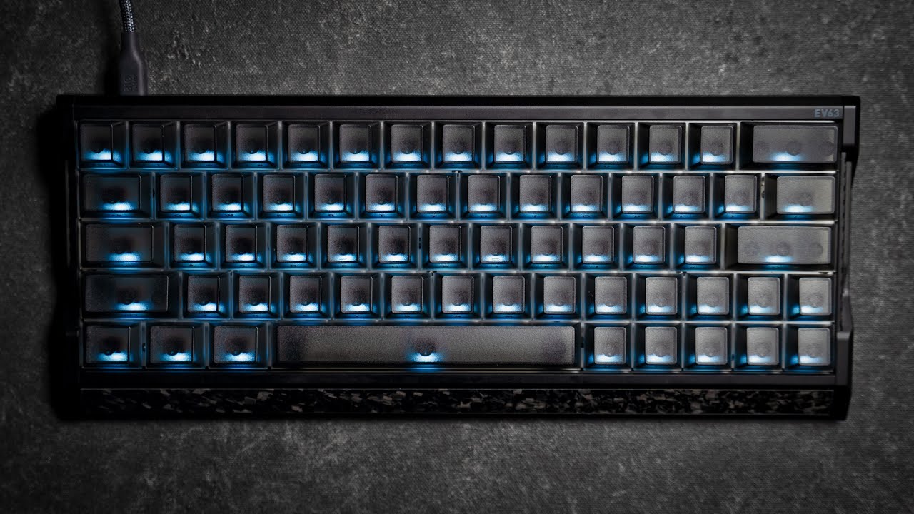 Premium Build, Peak Experience - IQUNIX EV63 Hall Effect Keyboard