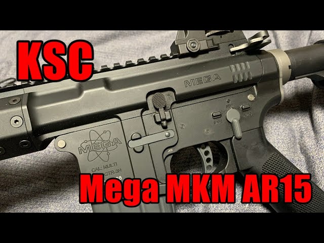 KSC AR15 MEGA MKM HRT風カスタム KSC AR15 MEGA MKM HRT風カスタム