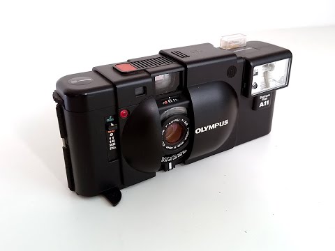 OLYMPUS XA Film Camera with Electric Flash A11 - YouTube
