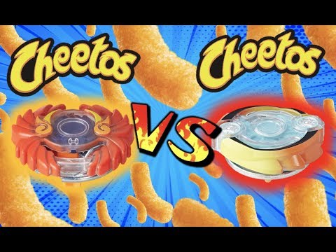 Which is the Real Cheeto!?! | Cheeto VS Cheeto 2.0 | Beyblade