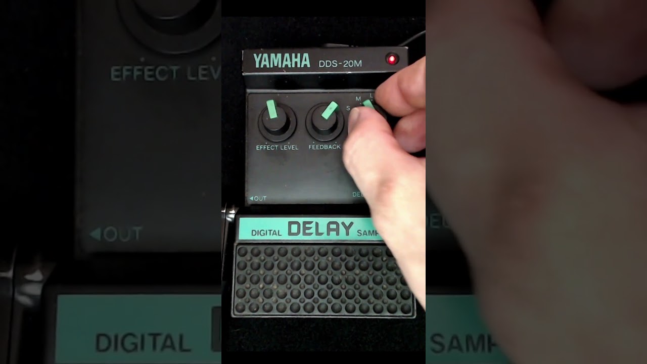 YAMAHA DDS-20M デジタルディレイ ギターエフェクター YAMAHA DDS 20M