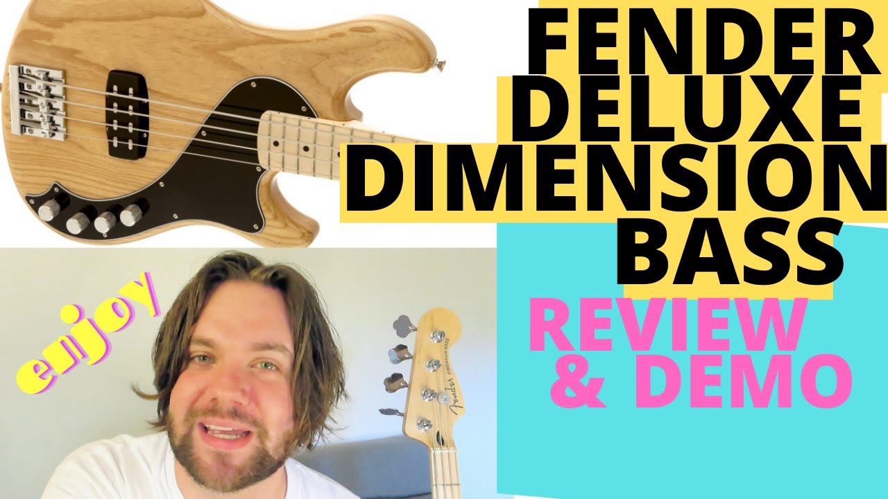 Fender Deluxe Dimension Bass IV - Review & Demo - YouTube