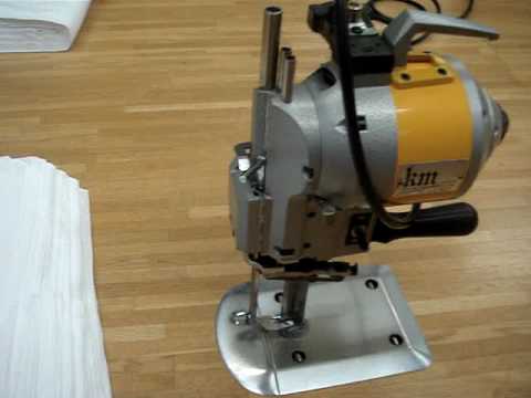 KM（ケーエム裁断機） 立刃式裁断機：KS－EU 5インチ - YouTube